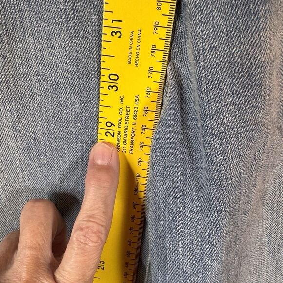 Joe's Jeans Women's 28 The Milla High Rise Straight Ankle Distressed Light Wash‎ - Picture 16 of 16